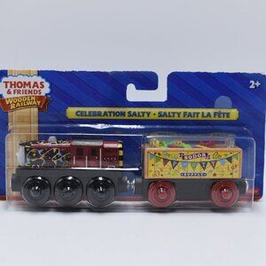 Celebration Salty & Confetti Car Sodor Party Thomas & Friends Wooden Railway New